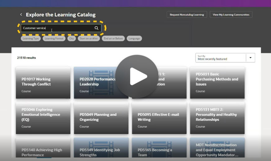 Link to video representation of How to Access Linked in Learning Instructions